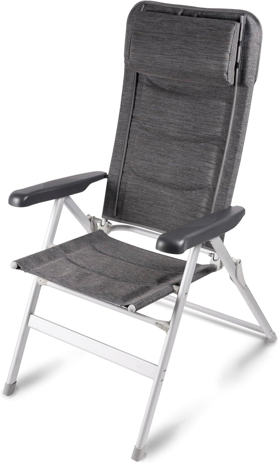 Hochwertige Dometic Lounge Modena Gartenmoebel Camping Zubehoer Liegestuhl Reise Gadgets grau Variante 528