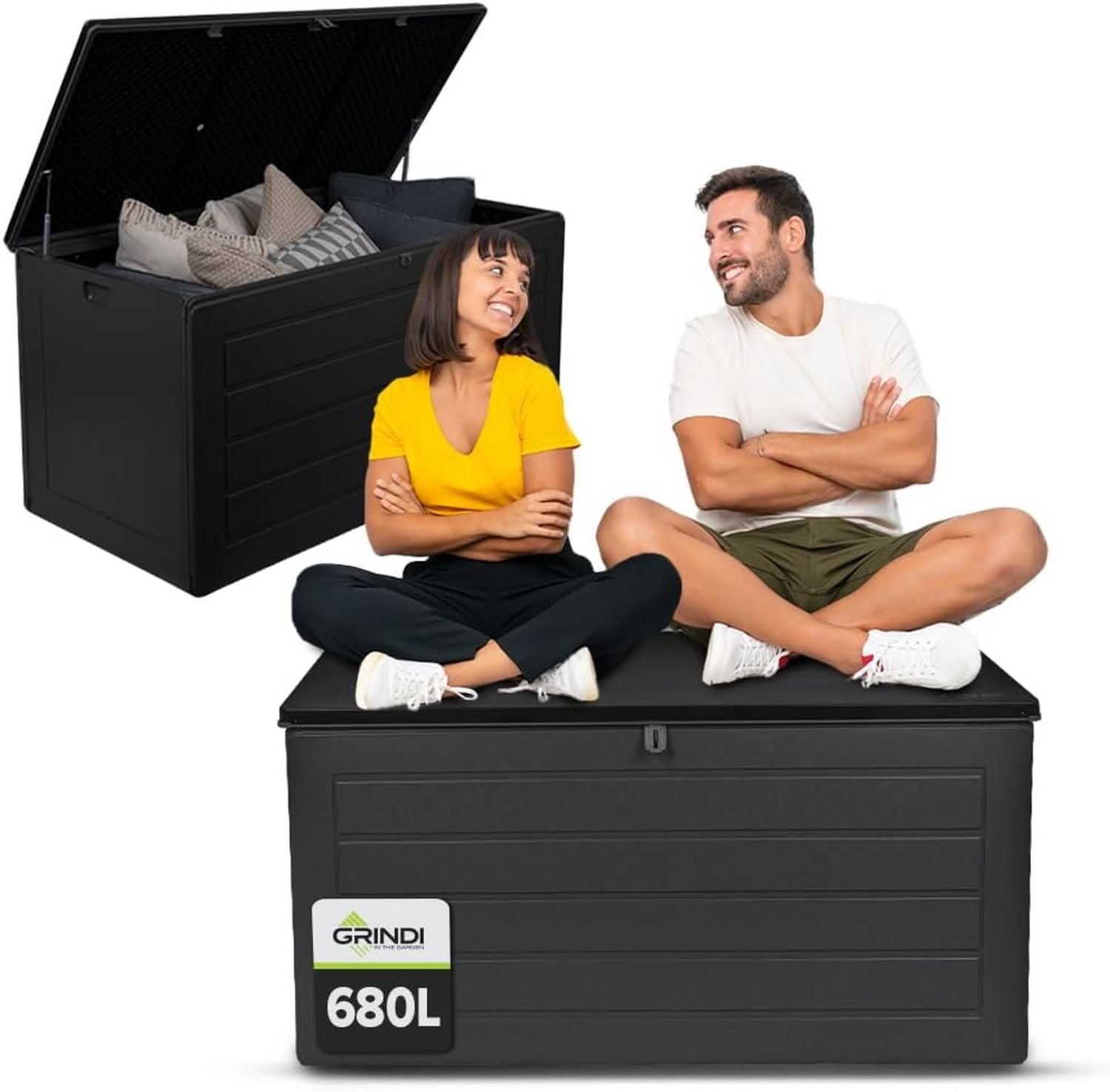 Hochwertige Gartenbox 680 L Auflagenbox Kissenbox Gartenmoebel Balkonmoebel Variante 6
